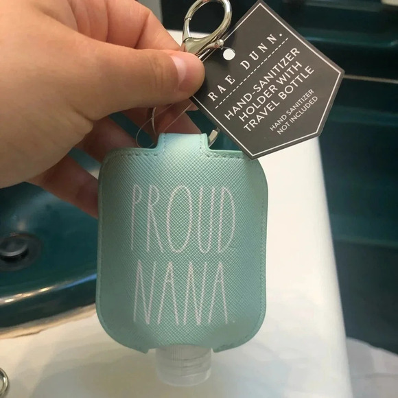 Rae Dunn Accessories - NEW RAE DUNN HAND SANITIZER KEYCHAIN